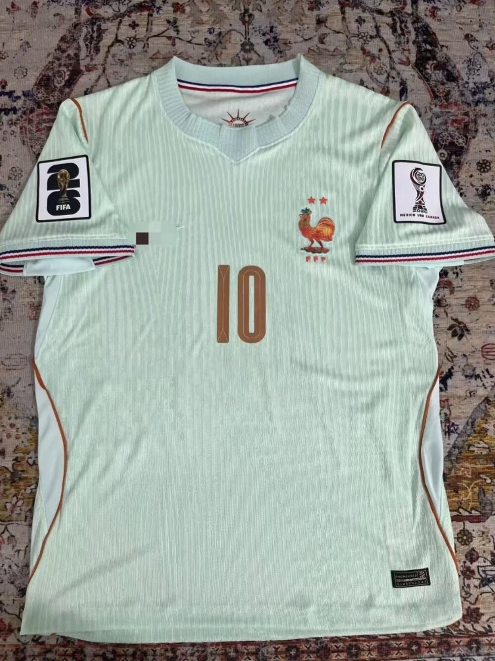 Nike France 2026 WC Away Jersey Kylian Mbappe #10